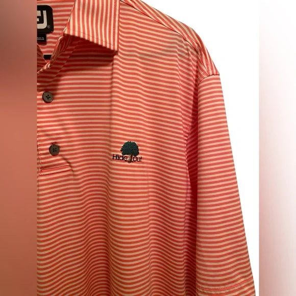 FootJoy “The Hideout” mens golf polo. Size extra large. Good condition - Picture 3 of 6